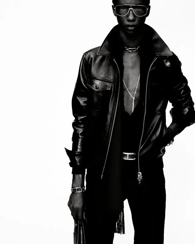 SILK VISCOSE RIB HENLEY BLACK online